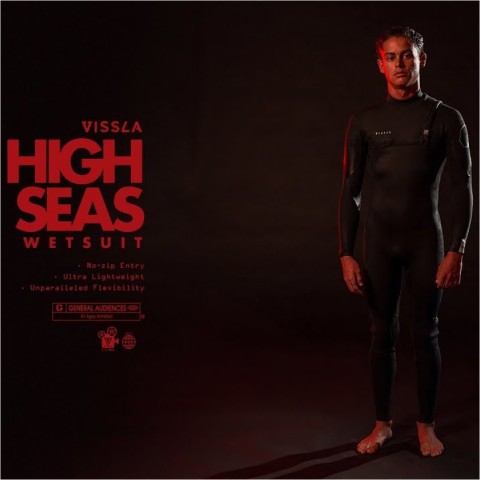 buy Vissla High wetsuit Seas Wetsuit with extra stretch shortboard online