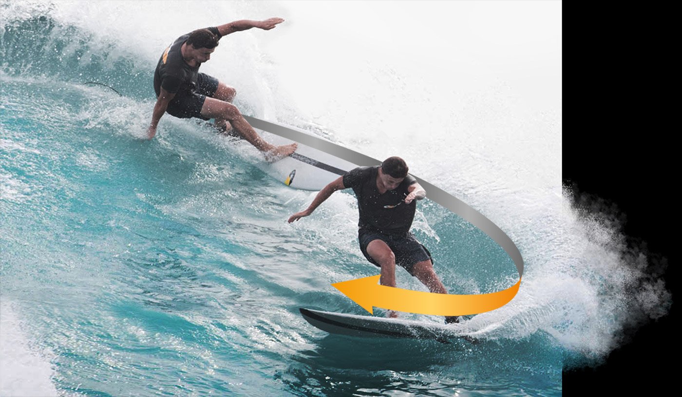 Torq Surfboards cut back tip