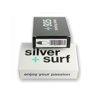 Silver+Surf Silber Schmuck Ski Größe M Single Wood