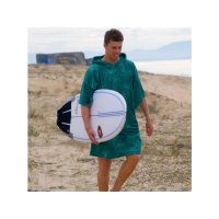 MADNESS Change Robe Surf Poncho Unisize Coconut green