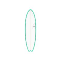 Surfboard TORQ Epoxy TET 6.10 MOD Fish Seagreen mint green
