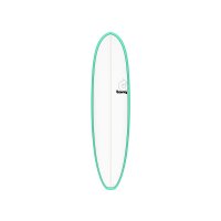 Surfboard TORQ Epoxy TET 7.4 V+ Funboard Seagreen mint...