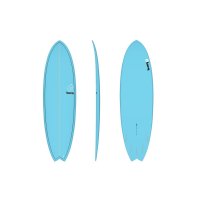 Surfboard TORQ Epoxy TET 6.3 MOD Fish  blau