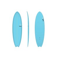 Surfboard TORQ Epoxy TET 6.6 MOD Fish  blau