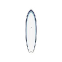 Surfboard TORQ Epoxy TET 6.6 MOD Fish Classic 3.0 blue...