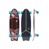 Flying Wheels Surf Skateboard 31 Kauai Parrot