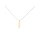 Silver+Surf Jewellery Surfboard size S Pure gold plated