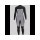 SISSTR Evolution Seven Seas 4.3mm neoprene wetsuit chest zip women black size 2