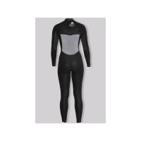 SISSTR Evolution Seven Seas 4.3mm neoprene wetsuit chest zip women black size 10