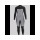SISSTR Evolution Seven Seas 4.3mm neoprene wetsuit chest zip women black size 12