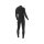 VISSLA Seven Seas 4.3mm neoprene wetsuit fullsuit with chest Zip black size MS
