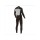 VISSLA 7 SEAS 4.3mm Neopren Wetsuit Fullsuit mit Chest Zip in schwarz Gr&ouml;&szlig;e MS