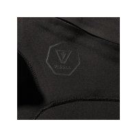 VISSLA 7 SEAS 6.5mm Neopren Wetsuit Fullsuit mit Haube und Chest Zip in schwarz