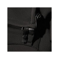 VISSLA 7 SEAS 6.5mm Neopren Wetsuit Fullsuit mit Haube und Chest Zip in schwarz Gr&ouml;&szlig;e MS