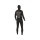 VISSLA 7 SEAS 6.5mm Neopren Wetsuit Fullsuit mit Haube und Chest Zip in schwarz Gr&ouml;&szlig;e LS