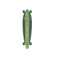 FLYING WHEELS Downhill Skateboard 43 Varsity Lime gr&uuml;n