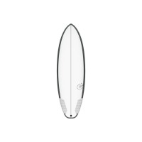 Surfboard TORQ TEC PG-R 6.4 Rail grey