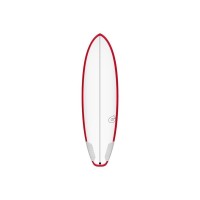 Surfboard TORQ TEC BigBoy 23  6.10 Rail red