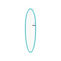 Surfboard TORQ Epoxy TET 7.2 Funboard Blue Pinlines
