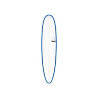 Surfboard TORQ Epoxy TET 8.6 Longboard Blau Pinlines