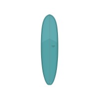 Surfboard TORQ Epoxy TET 7.4 V+ Funboard Classic Color blau