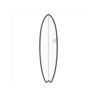 Surfboard TORQ Epoxy TET CS 6.10 Fish Carbon Grau