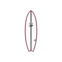 Surfboard CHANNEL ISLANDS X-lite2 PodMod 6.6 Rot
