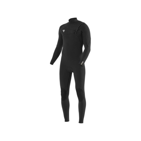 VISSLA Seven Seas Comp 3.2mm Neopren Wetsuit Fullsuit chest zip schwarz Gr&ouml;&szlig;e XS