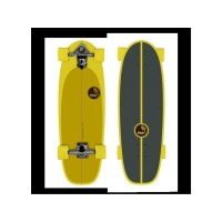 Slide Surfskate GUSSIE SPOON 31 gelb schwarz