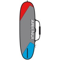 ARIINUI Boardbag SUP 10.0 stand up paddling Tasche grau rot blau