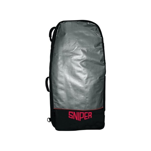 SNIPER Boardbag Bodyboard Rollerbag Trolley black silver