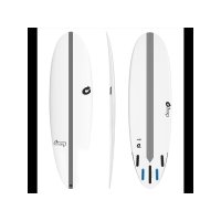 Surfboard TORQ Epoxy TEC M2  6.6 Surfbrett Wellenreiter