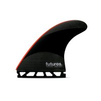 FUTURES Thruster Surf Finnen Set JJF-2 L Techflex gr&uuml;n schwarz
