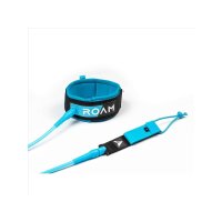 ROAM Surfboard Leash Premium 9.0 Knie 7mm Blau