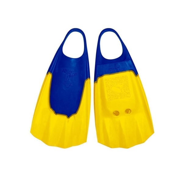 Bodyboard swim Fins WAVE GRIPPER XL 47-48 blue yellow