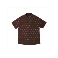 Hippytree Shirt Shirt Motif Woven short sleeve shirt leisure shirt Size M