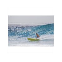Surfboard TORQ Epoxy TET 7.6 Funboard Pinlines wei&szlig;