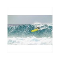 Surfboard TORQ Epoxy TET 7.6 Funboard Pinlines wei&szlig;