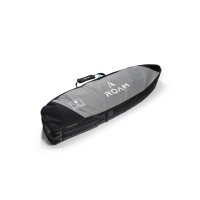 ROAM Boardbag Surfboard Coffin Wheelie 6.6 grey black