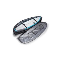 ROAM Boardbag Surfboard Coffin Wheelie 7.0 grau schwarz